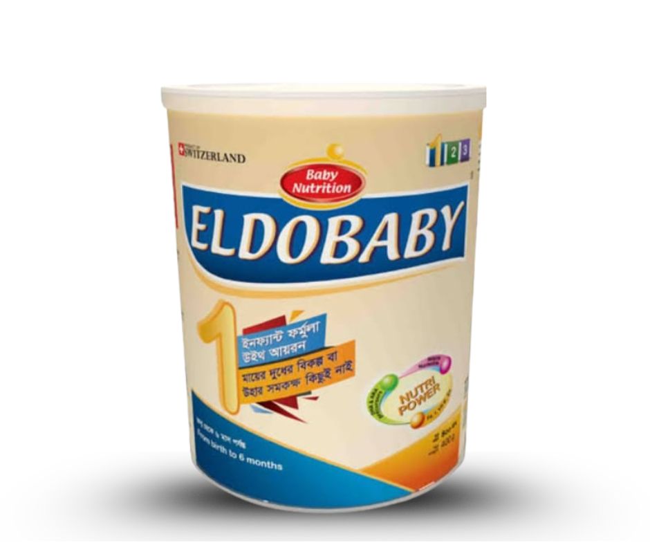ELDOBABY 1 BIB /TIN 400GM